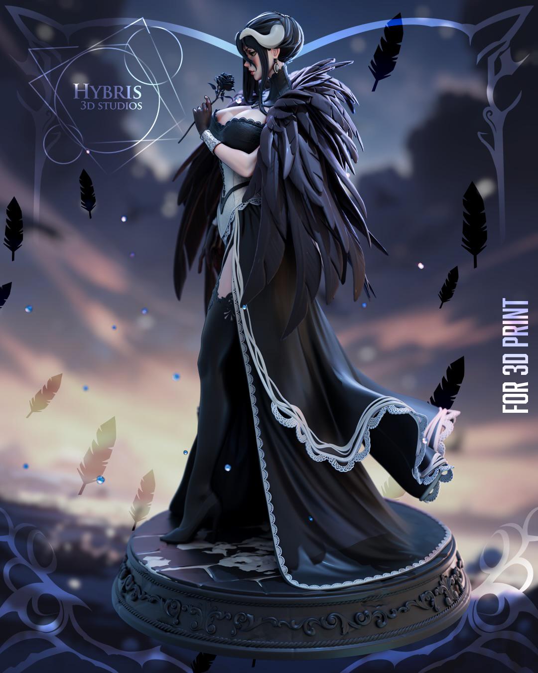 Albedo - Hand-Painted Resin Figure – 1/4 or 1/6 Scale Collectible Statue