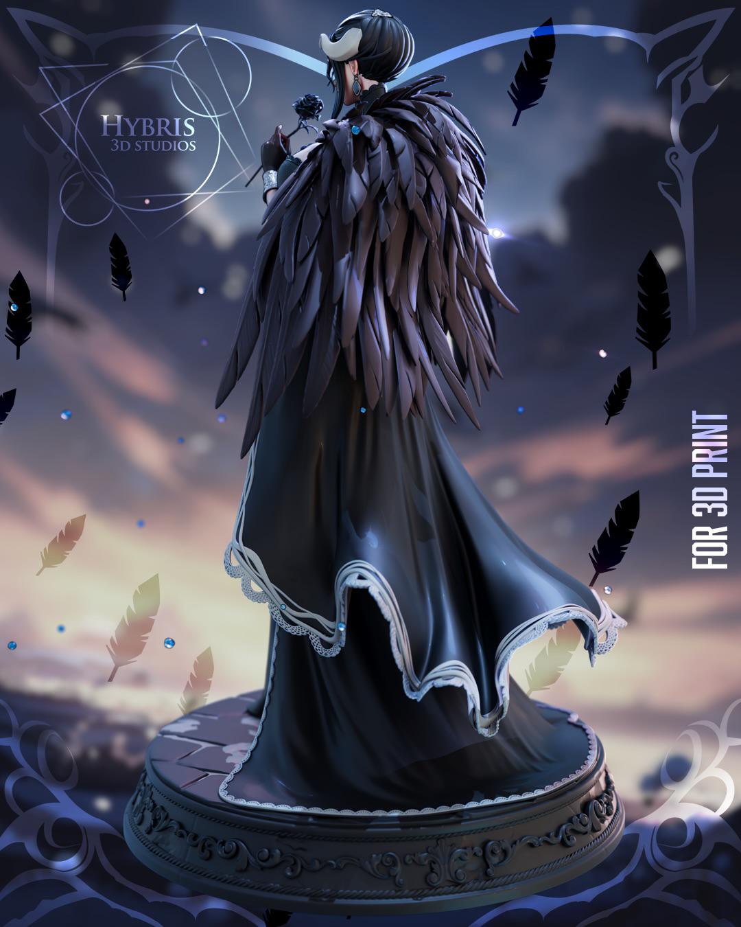 Albedo - Hand-Painted Resin Figure – 1/4 or 1/6 Scale Collectible Statue