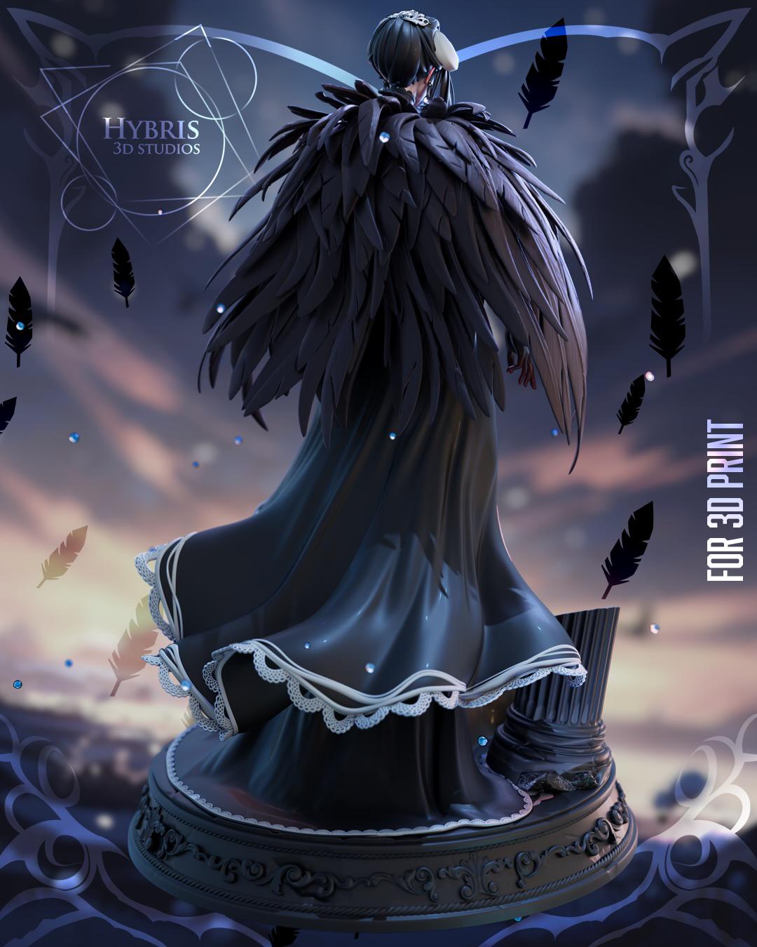 Albedo - Hand-Painted Resin Figure – 1/4 or 1/6 Scale Collectible Statue